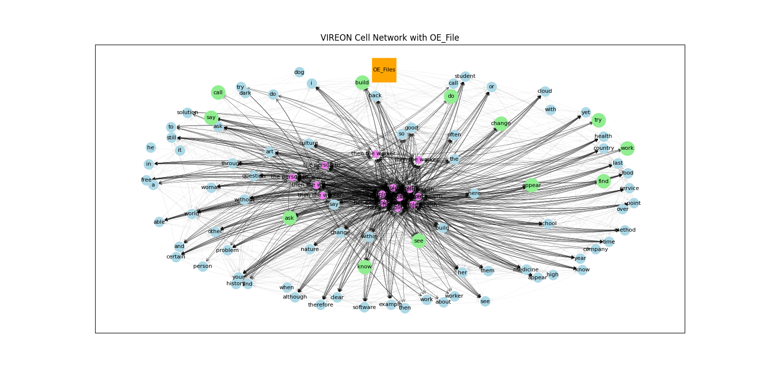 VIREON Network Snapshot
